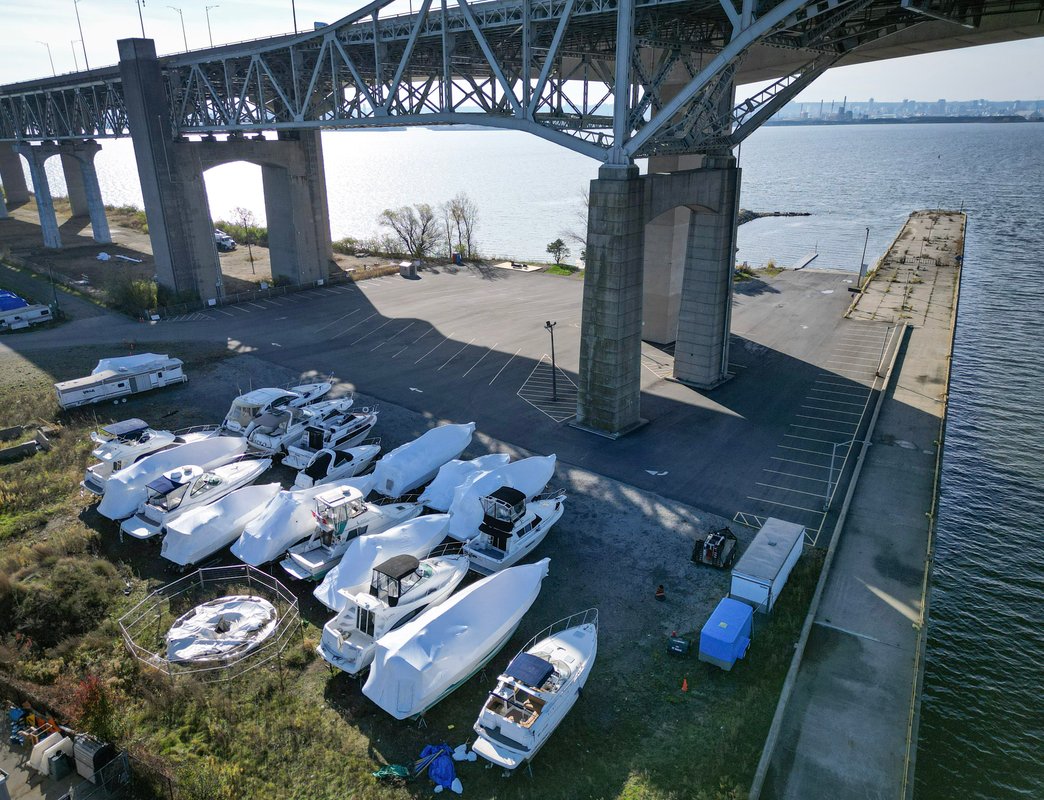boats in storage